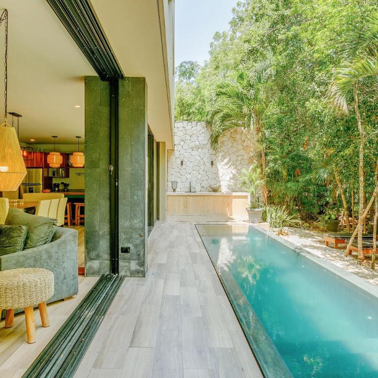 Luxurious Oasis Jacuzzi with Art Gallery and Pool - Apartamento de 3 dormitorios - 7