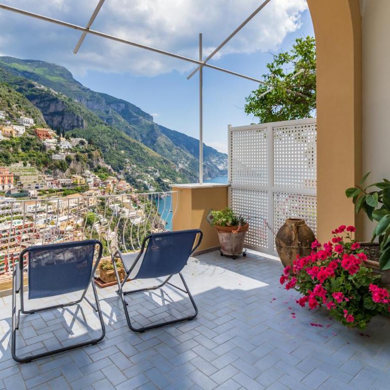 De Vivo Realty - Casa Bijou Positano - Camera Tripla con Vista Mare - 15