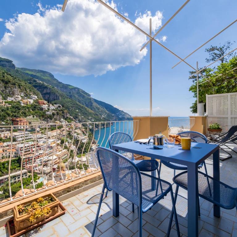 De Vivo Realty - Casa Bijou Positano - Camera Tripla con Vista Mare - 23