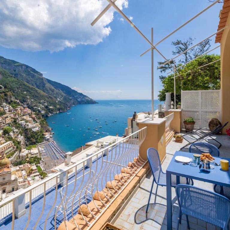 De Vivo Realty - Casa Bijou Positano - Camera Tripla con Vista Mare - 32