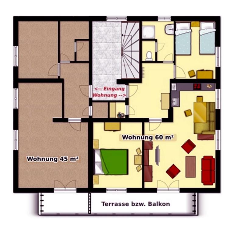 Apartmenthaus Oberlehen - Apartamento de 2 dormitorios - 1