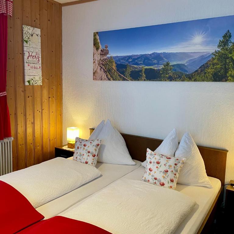 Haus Bodenwinkler - Doppelzimmer mit Bergblick - 1