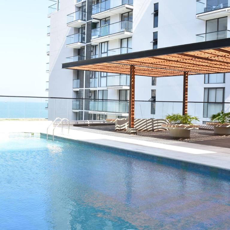 Lujoso apto con vista al mar, en salinas del mar - Apartamento de 2 dormitorios - 46