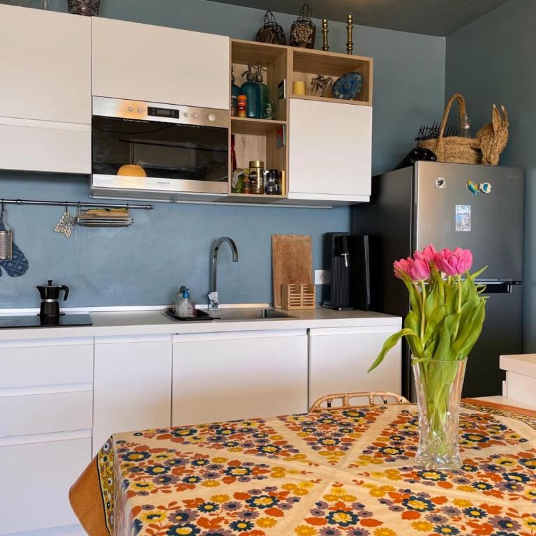 Alloggio fronte mare vista bellissima Mentone Garavan - Standard Apartment mit 2 Schlafzimmern - 4
