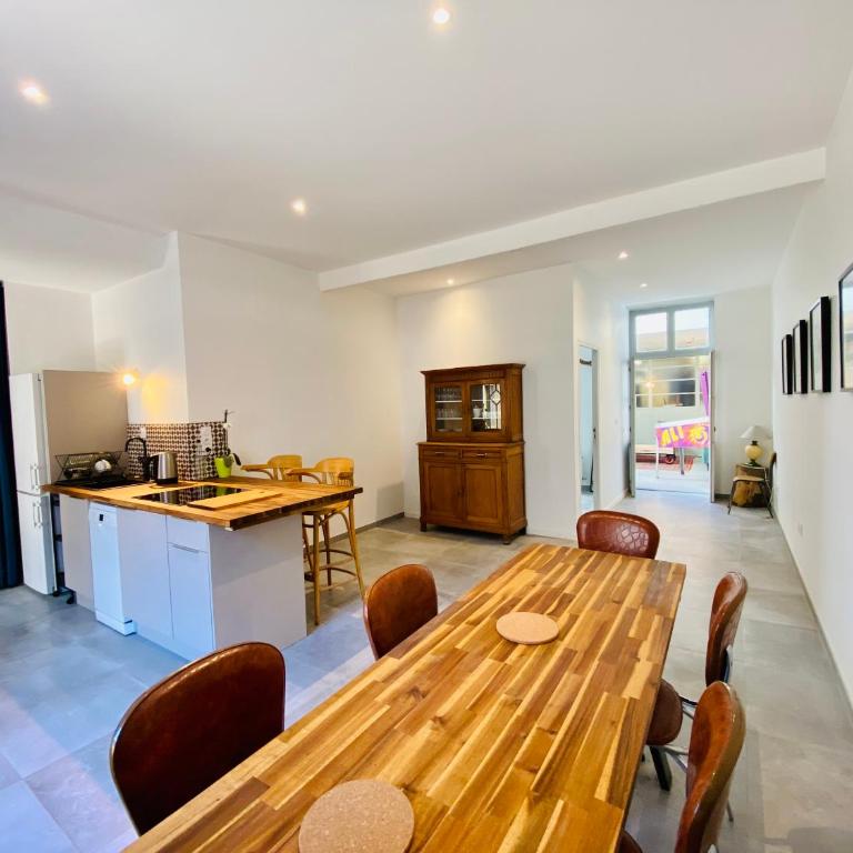 Oasis Urbaine - Spacieux et calme avec patio - Appartement 1 Chambre - 9