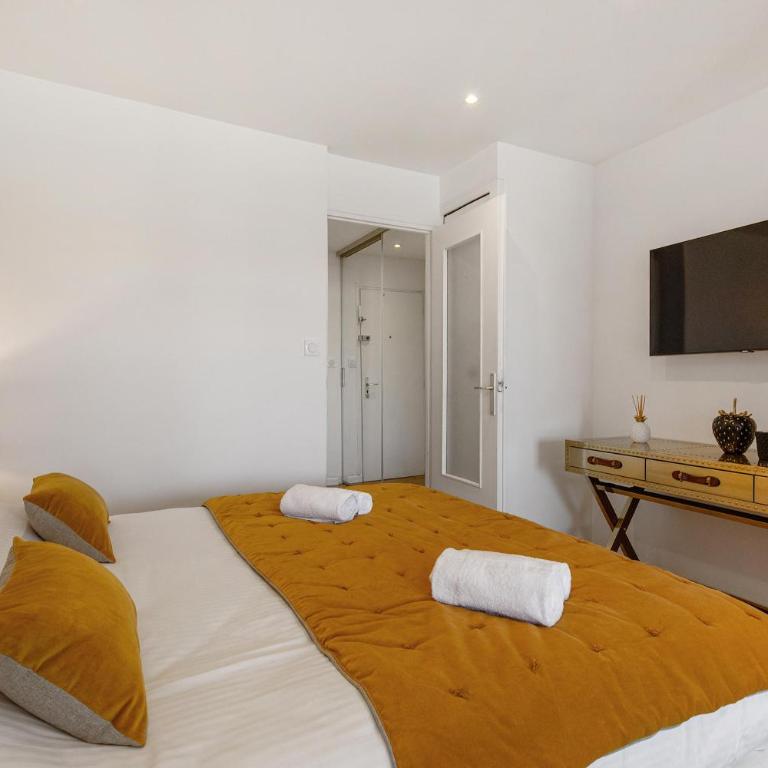 White&Sea - Appartement design terrasse parking Heliopolis - Village Naturiste - Appartamento con 1 Camera da Letto - 8