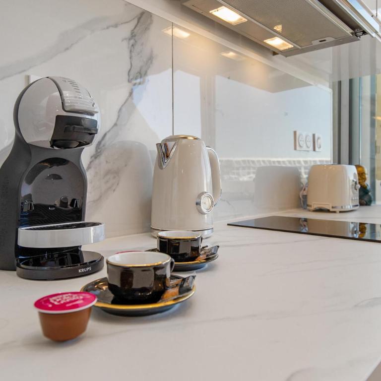 White&Sea - Appartement design terrasse parking Heliopolis - Village Naturiste - Appartamento con 1 Camera da Letto - 16