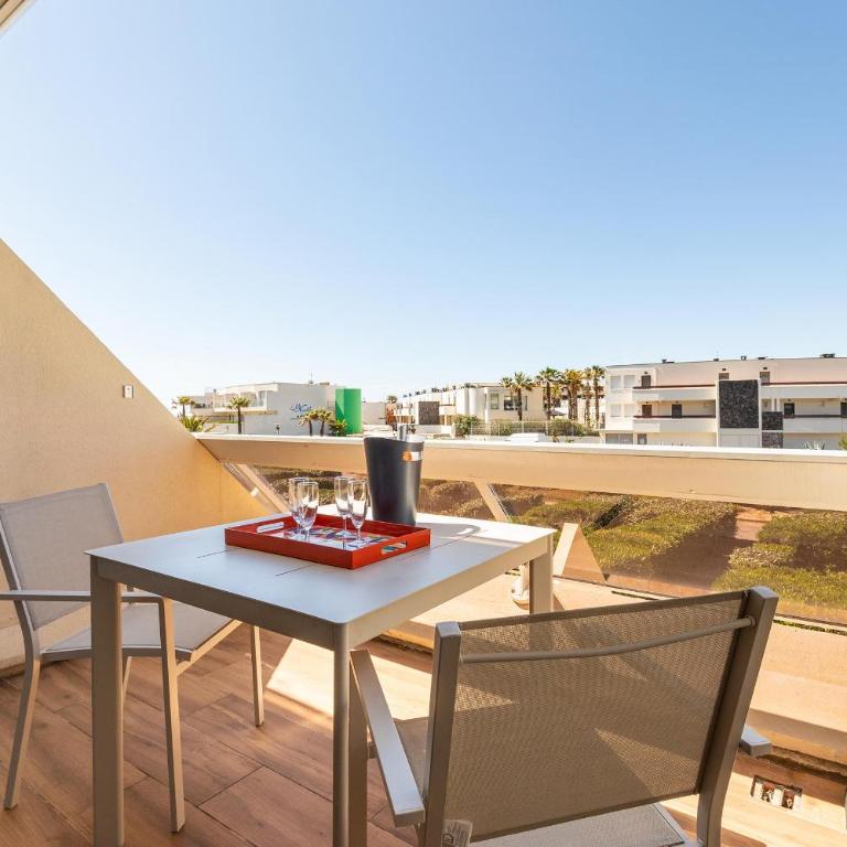 White&Sea - Appartement design terrasse parking Heliopolis - Village Naturiste - Appartamento con 1 Camera da Letto - 19