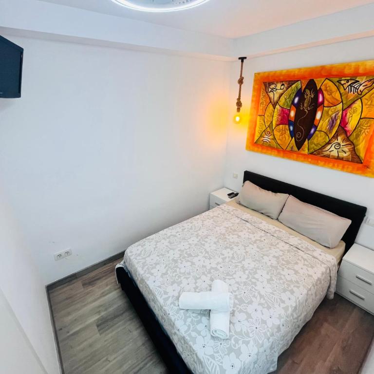 Calpe apartamento con vistas al mar impresionantes a 5 min de la playa aire wifi parking comunitario - Apartamento de 1 dormitorio - 2