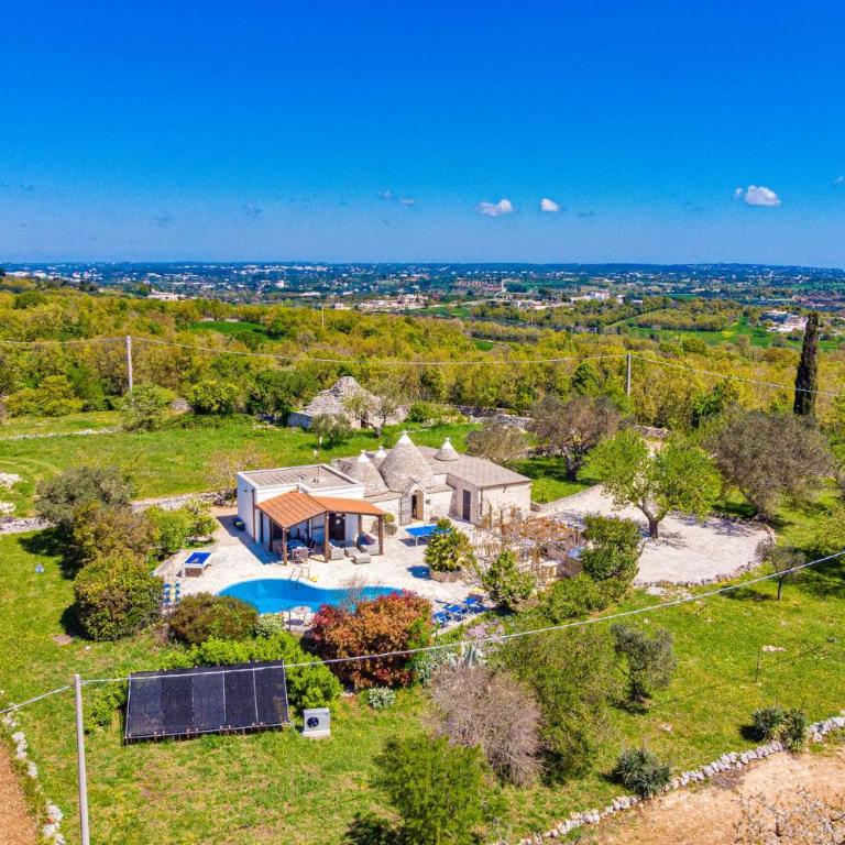 Trullo Olivia con piscina riscaldata, natura e relax - Three-Bedroom House - 4