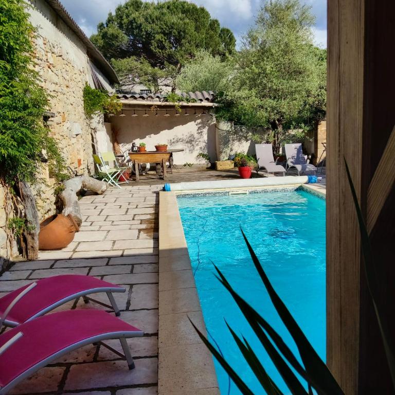Chambre L'Orchidée - Chambre Double avec Salle de Bains Privative Extérieure - 5