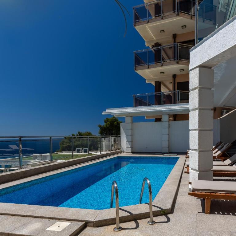 Private swimming pool three-story apartment with a superb view - Vila sa 3 Spavaće Sobe - 7