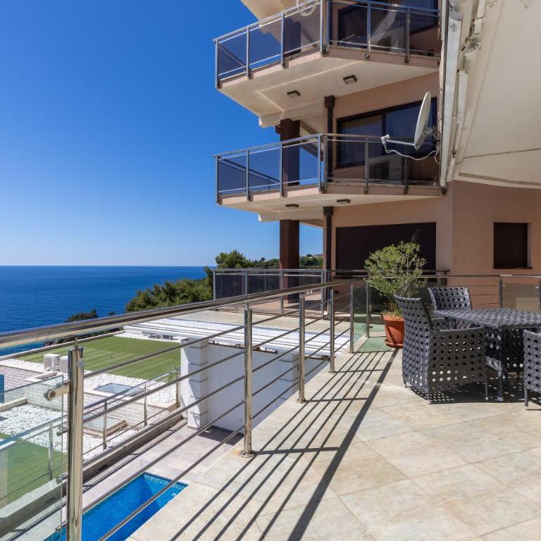 Private swimming pool three-story apartment with a superb view - Vila sa 3 Spavaće Sobe - 27