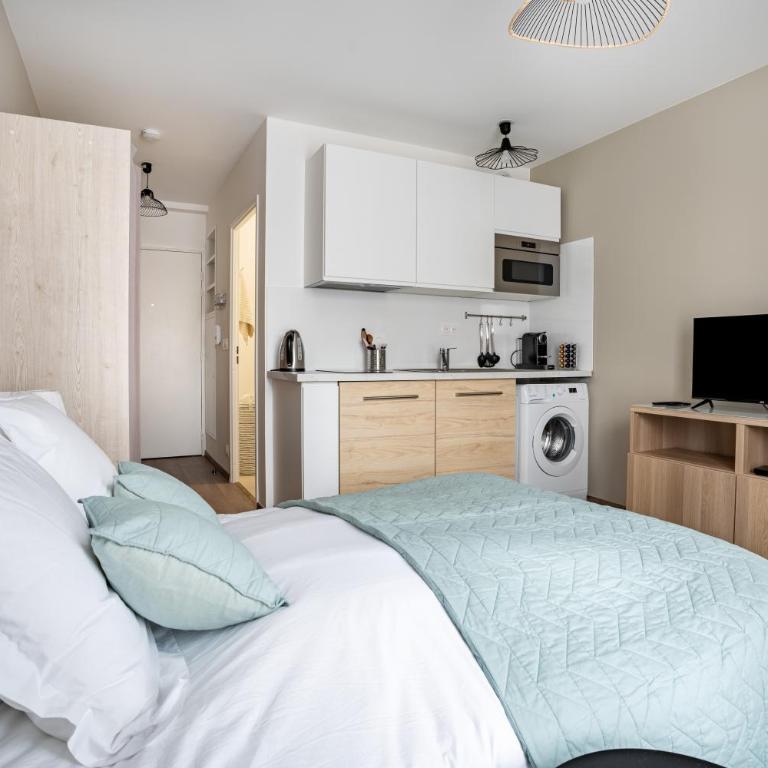 Sunny apartment near Disneyland Paris – Liz Appart - Estudio con 1 cama grande - 3