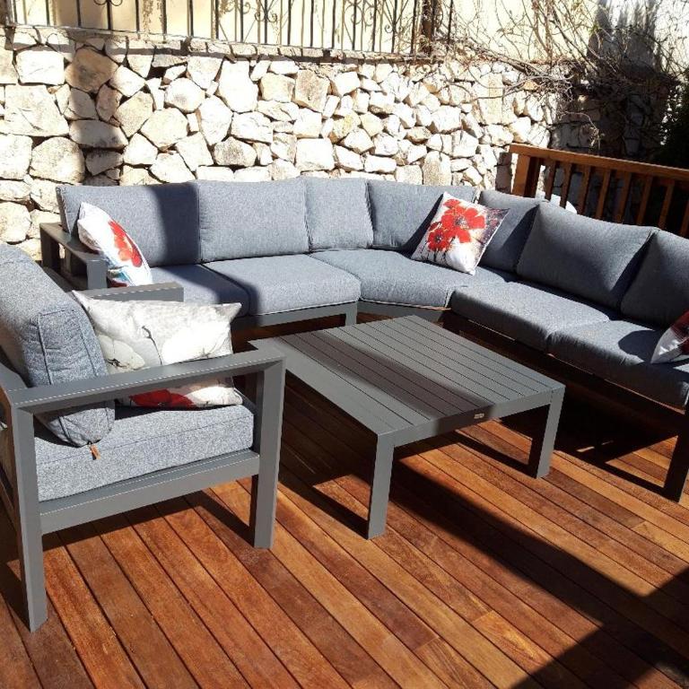 Vista al mar, piscina vallada, cocina de verano, A/A, wifi - Villa - 16