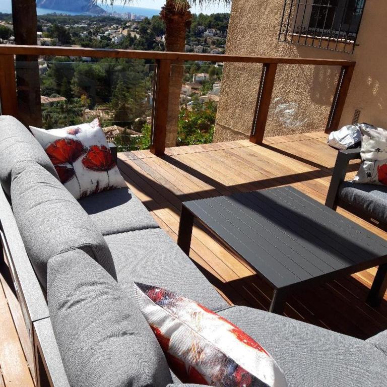 Vista al mar, piscina vallada, cocina de verano, A/A, wifi - Villa with Sea View - 17