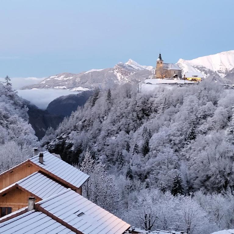 Dans un village savoyard a 1000 m d'altitude bel appartement spacieux de140m2 avec vue magnifique sur la montagne - Appartement avec Vue sur la Montagne - 53