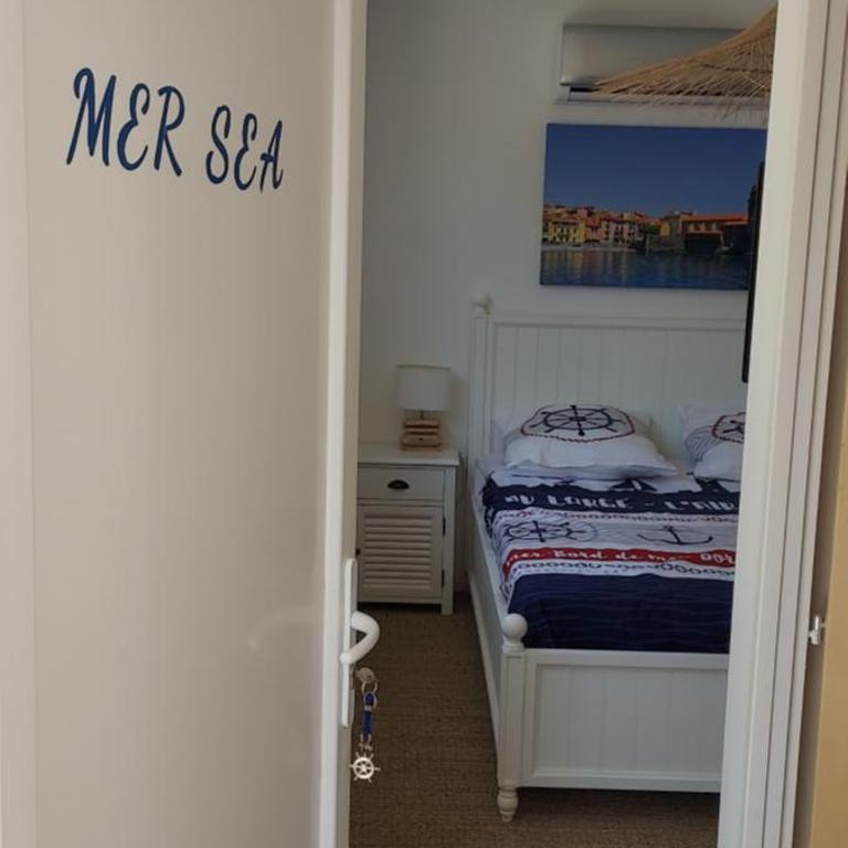 Chambres d'hôtes Un Eté Sans Fin à 50 m de la plage à Canet plage - Double Room with Garden View - 13