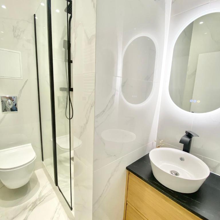 Appartement moderne climatisé Monaco vue Mer - Appartement 1 Chambre avec Balcon et Vue sur les Montagnes - 18