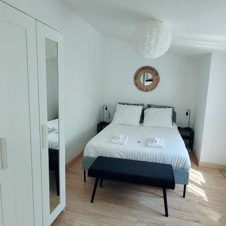 Maison de ville au calme avec jardin et parking - Appartement 2 Chambres - 9