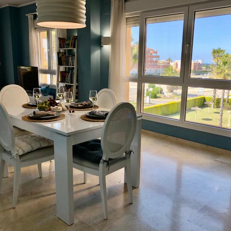 BRISA DEL MAR - 200m to the beach - Apartment mit 2 Schlafzimmern, einem Balkon und Meerblick - 3