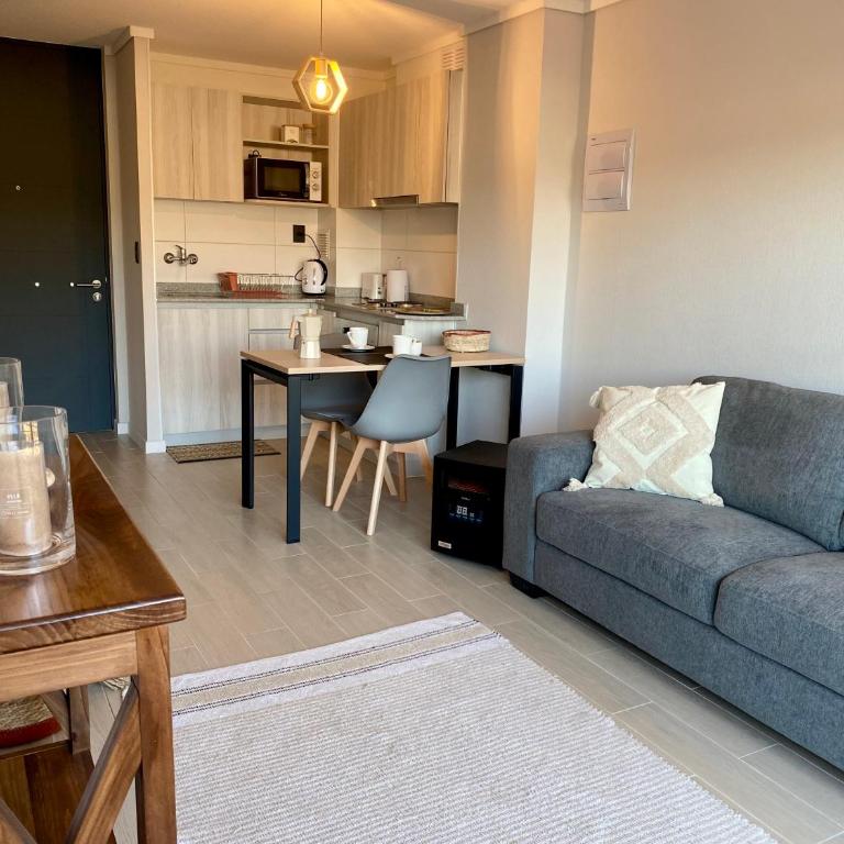 Departamento con estacionamiento - Apartamento de 1 dormitorio - 1