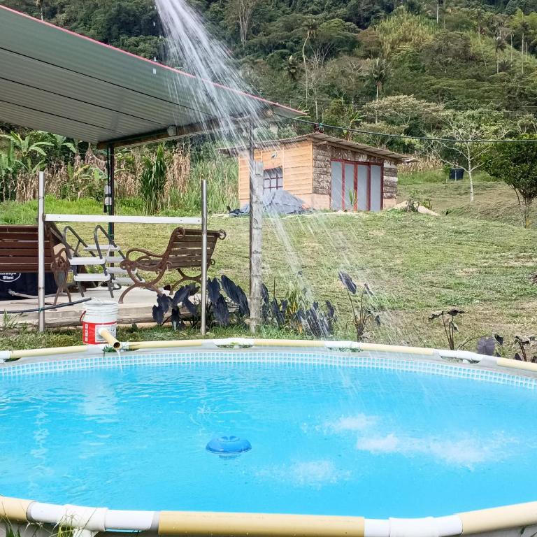 Glamping eco descanso la vega Nocaima - Chalet de 3 dormitorios - 9