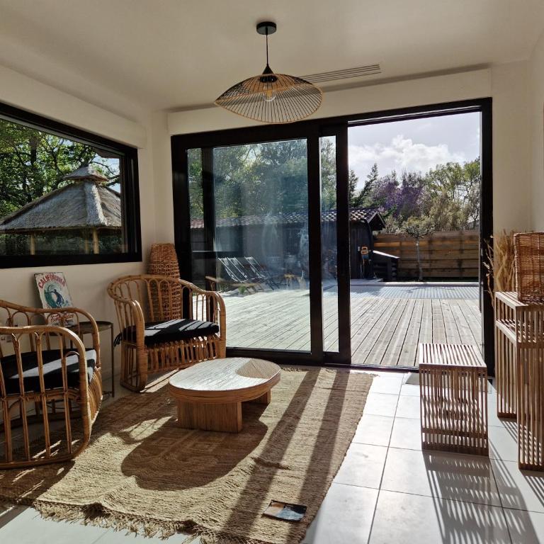 Villa Elizalde Moliets - climatisée, piscine chauffée, vélos et surfs inclus - Villa - 21