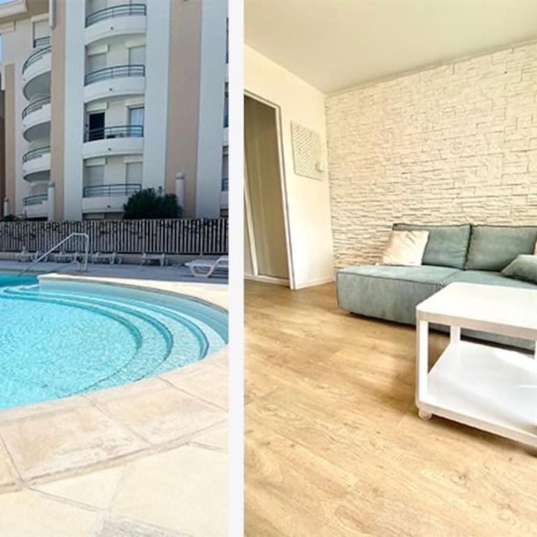 Superbe *Port Fréjus*Piscine*Lumineux* 5 personnes - Apartamento de 1 dormitorio - 1