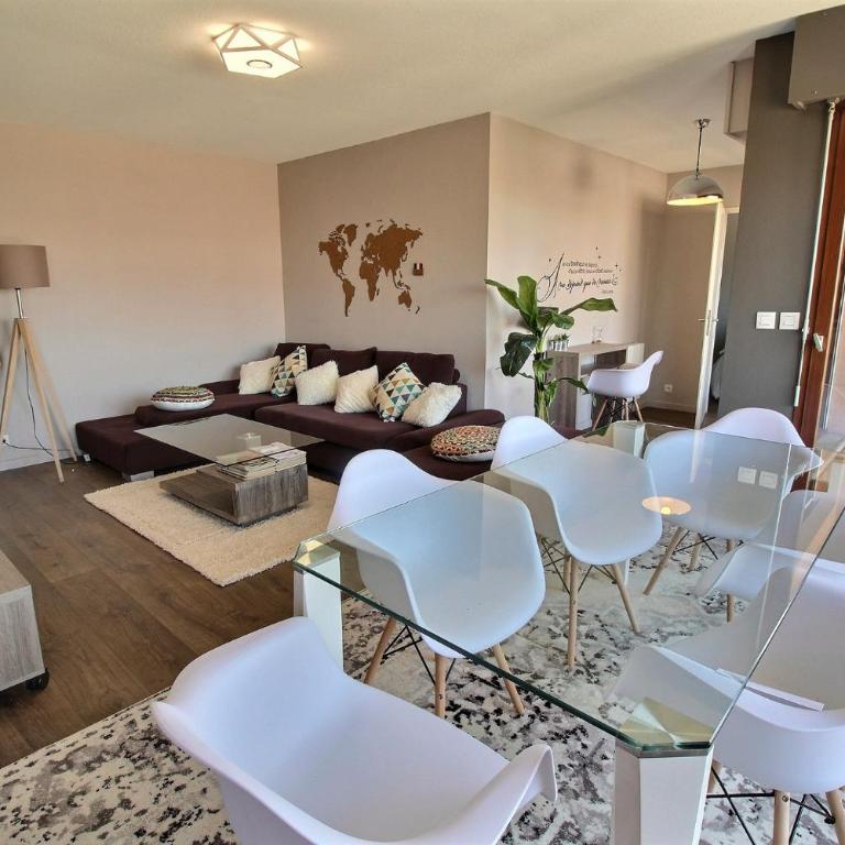 ANNEMASSE - VICTORIA Centre ville, Grand T2 avec Terrasse - Appartement 1 Chambre - 3