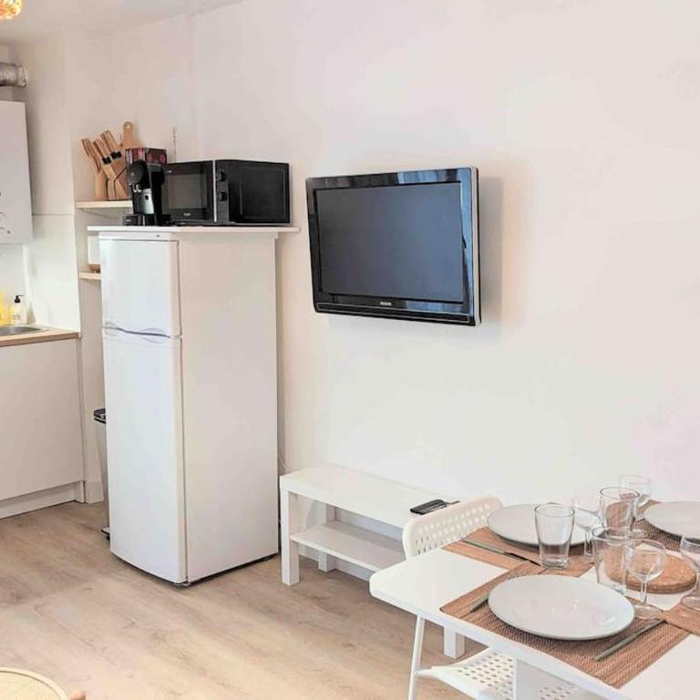 Studio climatisé 4 pers - Terrasse - Parking privé - Plage à pied - Apartment mit 2 Schlafzimmern - 14