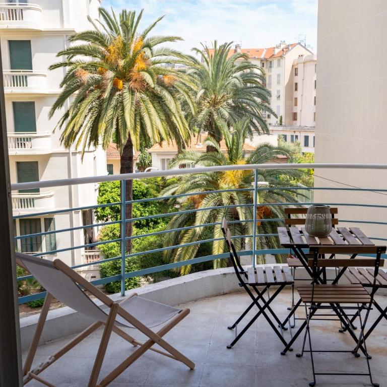 Le Cocon Azur - Studio 2P, Terrasse, AC, Plage - Studio - Vue sur Mer - 7