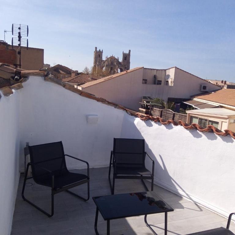 T3 Terrasse vue Cathédrale Climatisé - Apartment mit 2 Schlafzimmern - 5