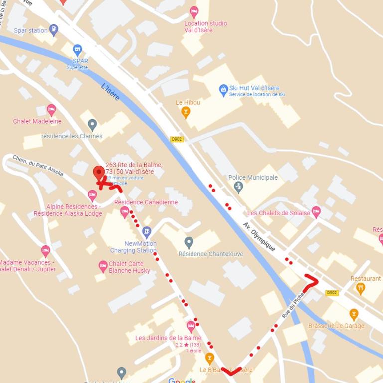 Appartement 95m², Sud-Est, Jacuzzi, Val d'Isère, 4 Suites, Parking, Animaux OK - FR-1-567-73 - Appartement (8 Adultes) - 3