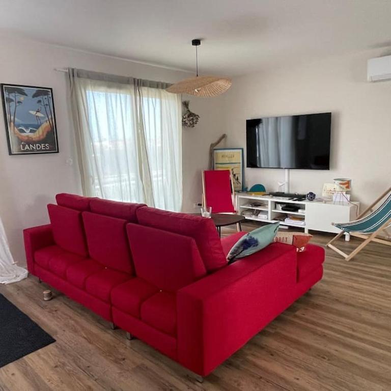 Villa Les Pins, terrasse, piscine et jardin clôt, vue forêt - Villa 3 Chambres - 27