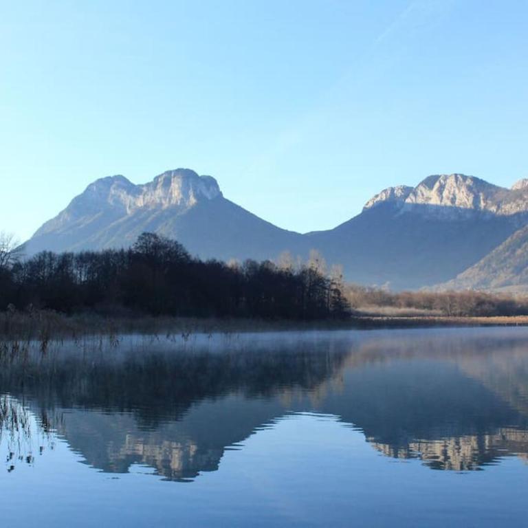 Appartement T3 classé trois étoiles au calme de plain-pied au centre Doussard avec vue sur montagne, lac Annecy à proximité - Two-Bedroom Apartment with Terrace - 27