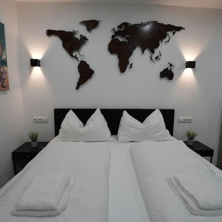 Suite mit Badewanne, Kamin und Parkplatz - Apartment mit 1 Schlafzimmer - 12