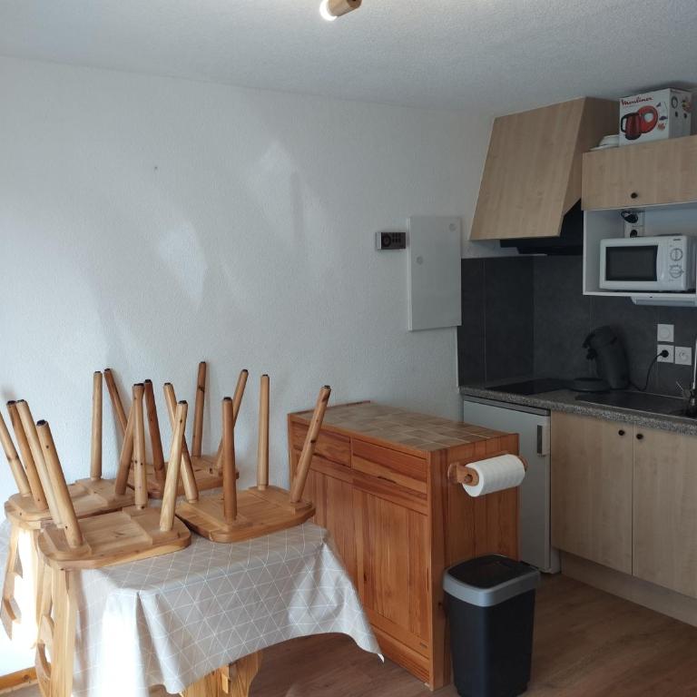 Charmant studio vu sur la montagne - Appartement 2 Chambres - 4