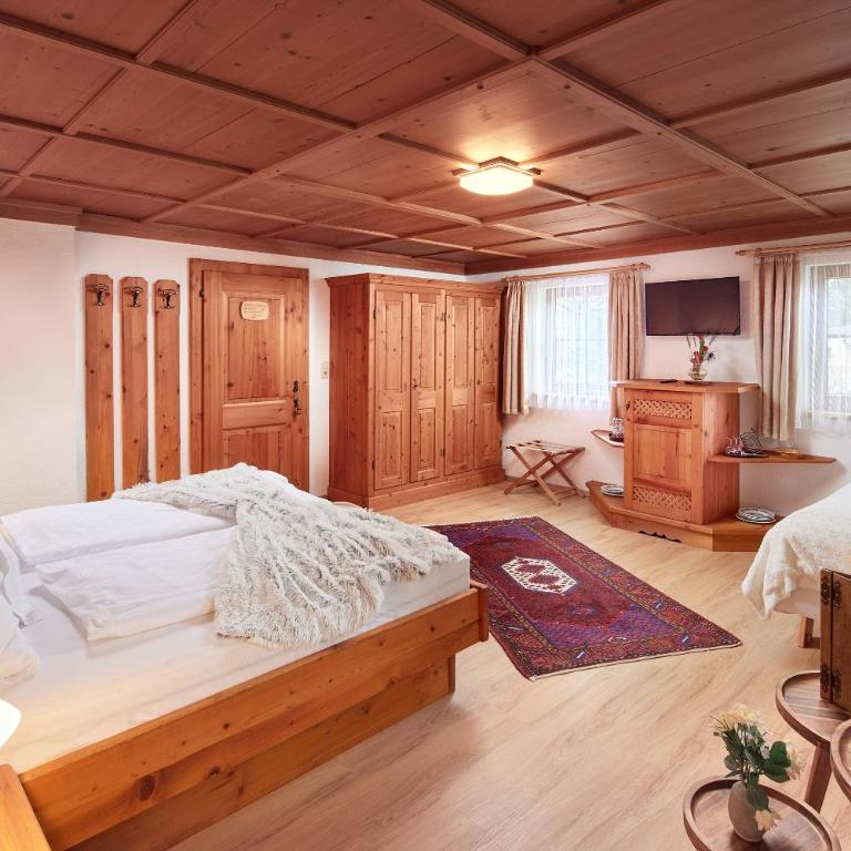 Pension Garni Burgwies ink Nationalpark Sommercard - Familienzimmer mit Gartenblick - 10