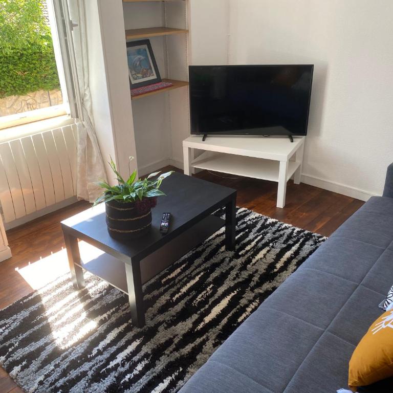 Haut de jardin dans une maison - Appartement 1 Chambre - 4