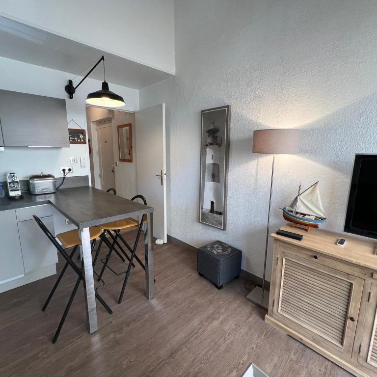 Bel appartement - 2 chambres- bord de plage- vue mer-climatisé - Appartement 2 Chambres - 5
