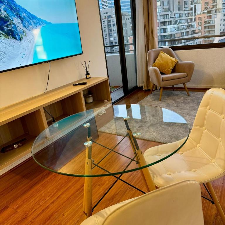 Andar 14 Melhor localização em Las Condes Santiago Chile Apartamento Confortável - Apartamento de 1 dormitorio - 29