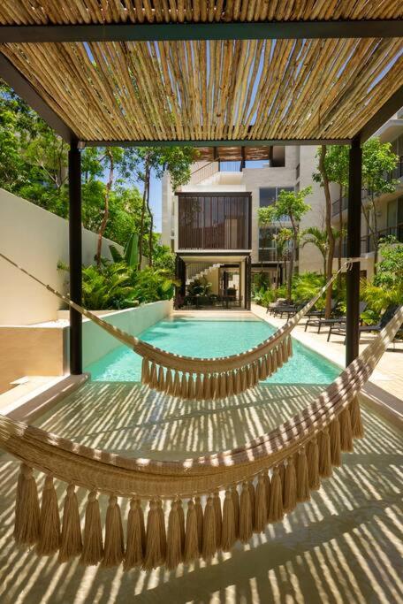 Modern Studio w Balcony & Pool La Veleta, - Tulum - A207 - Apartamento de 1 dormitorio - 4