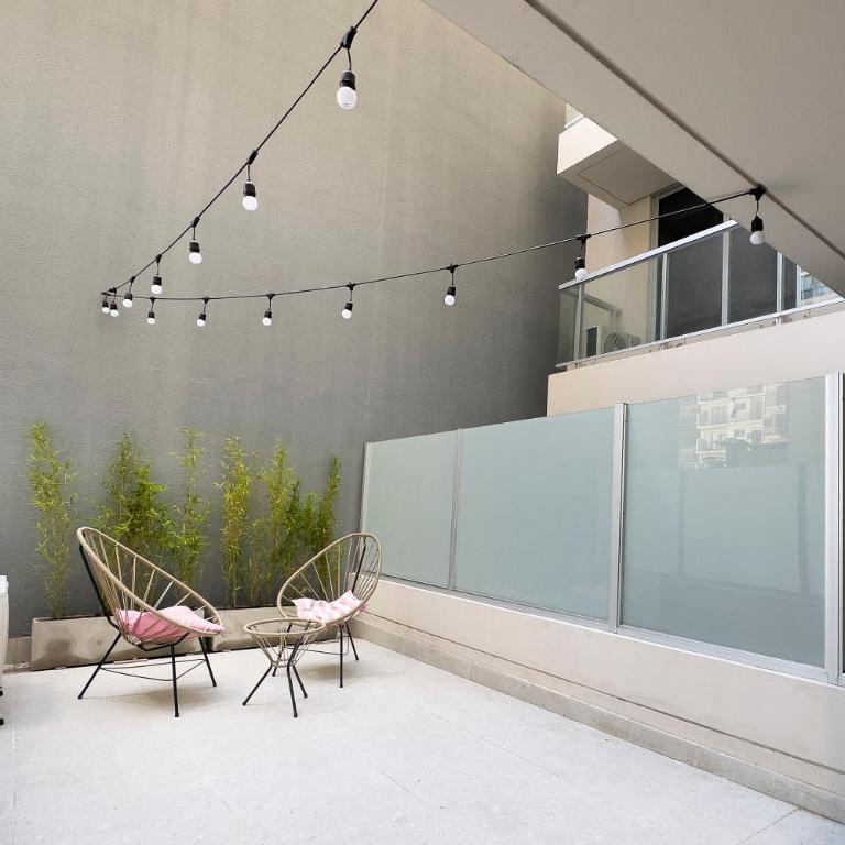 Exclusivo Departamento terraza privada Recoleta Deco - Apartamento de 1 dormitorio - 82