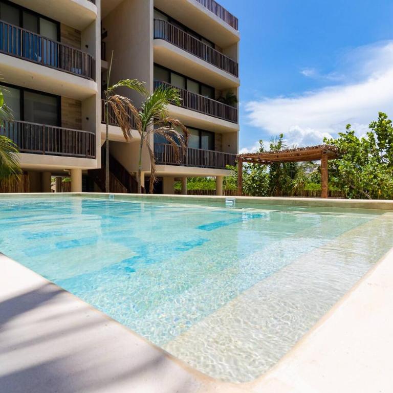 Pool View Loft Steps From The Ocean in Punta Cocos - C101 - Estudio con vistas a la piscina - 29