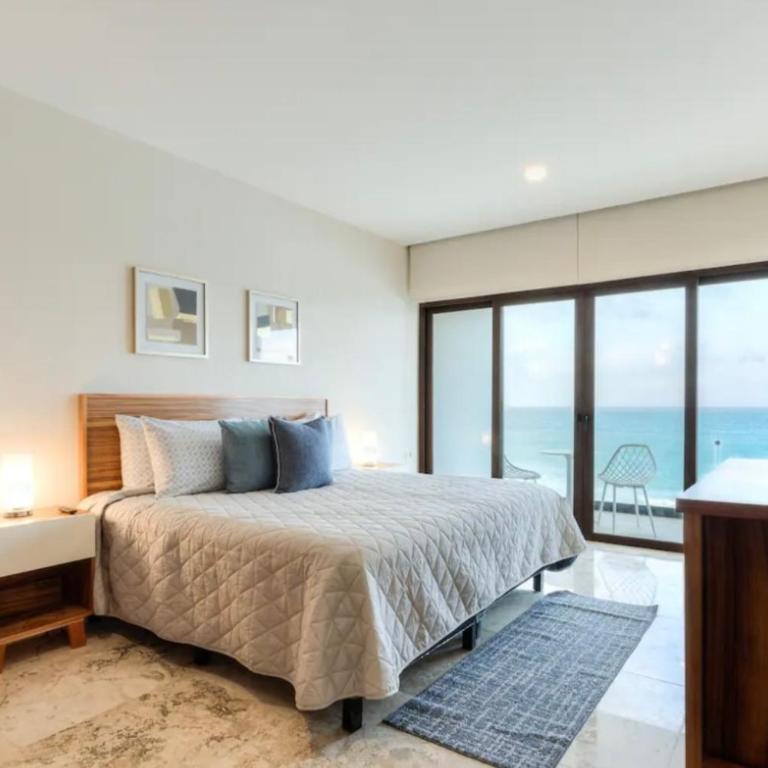 Apartamento Isla Mujeres Mexico frente al mar - Three-Bedroom Apartment - 1