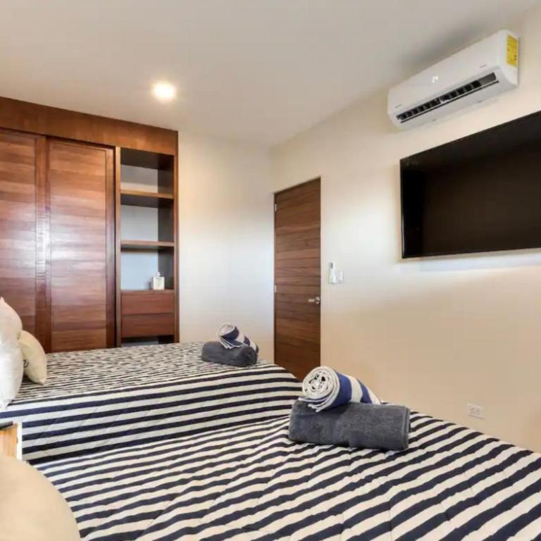 Apartamento Isla Mujeres Mexico frente al mar - Three-Bedroom Apartment - 12