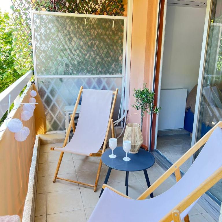 Appartement 2P rénové avec terrasse au Port de Nice - Apartamento de 1 dormitorio - 18
