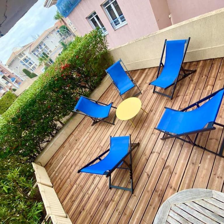 Grande terrasse Cœur Port Fréjus 5 pers - One-Bedroom Apartment - 11