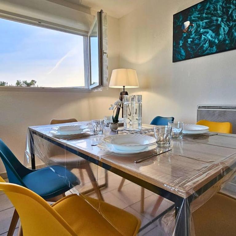 L'évasion Carcassonnais avec Terrasse 2 places de Parking privée - Apartment mit 2 Schlafzimmern und Balkon - 7